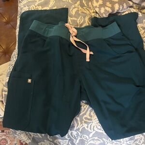 FIGS CARIBBEAN BLUE KADE SCRUB BOTTOMS L/T